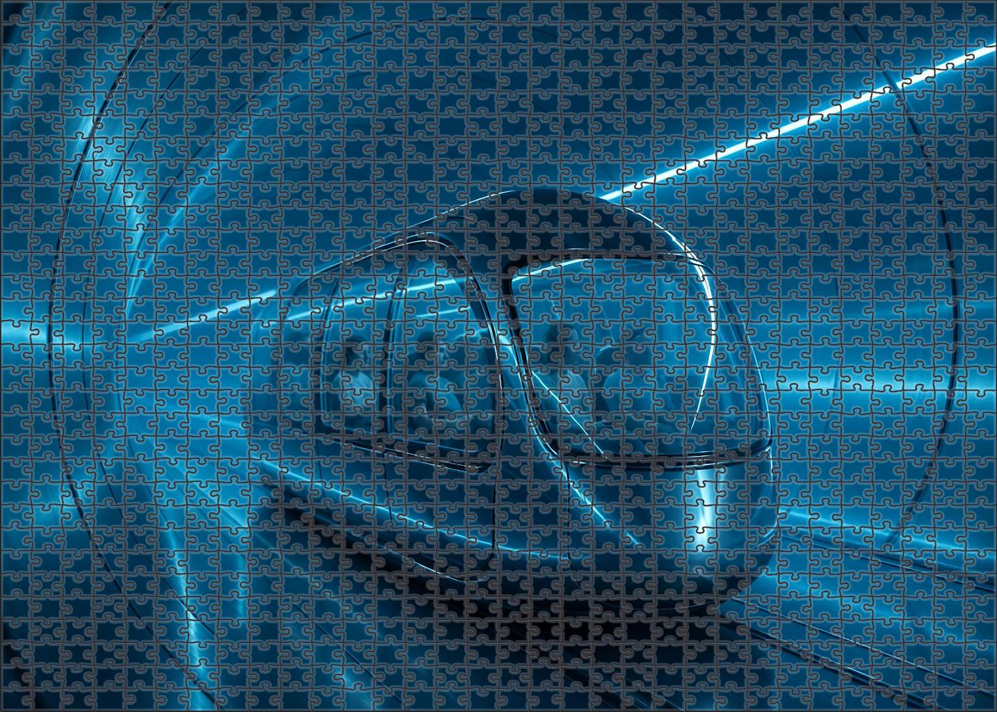 Pneumatic Tube Personal Transit Capsule 100 Piece Puzzle