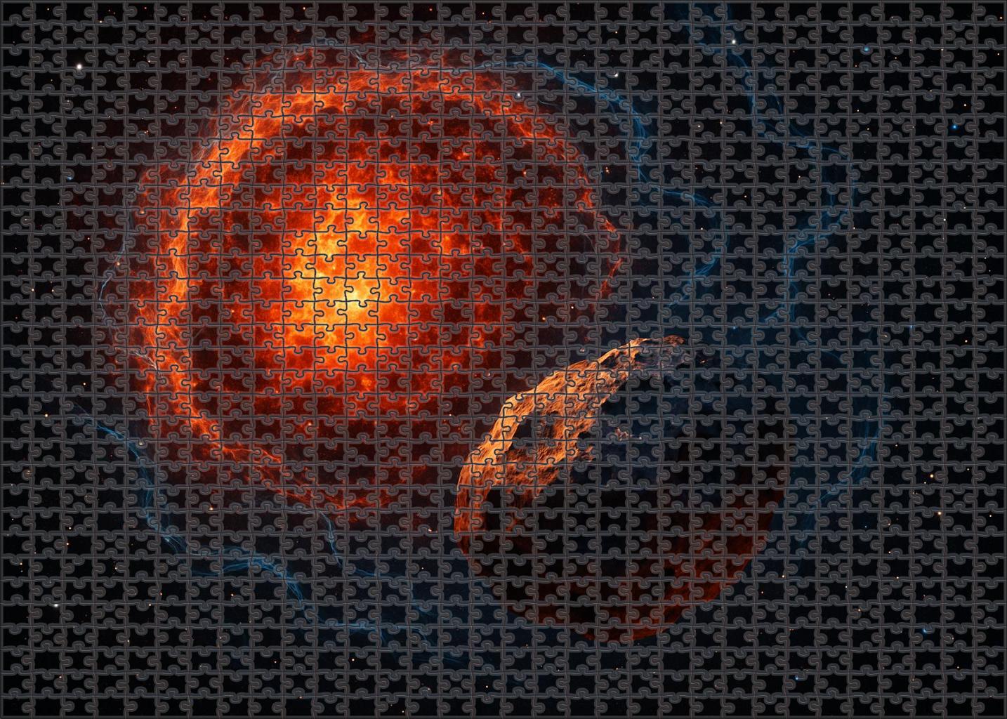 Supernova Afterglow Summit 500 Piece Puzzle