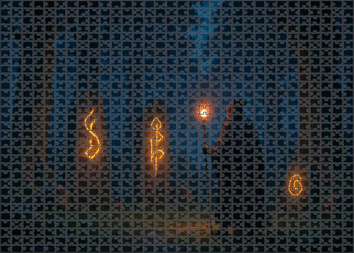 Dark Fantasy Quest Enchanted Forests And Shadowed Heroes Puzzle Challenge