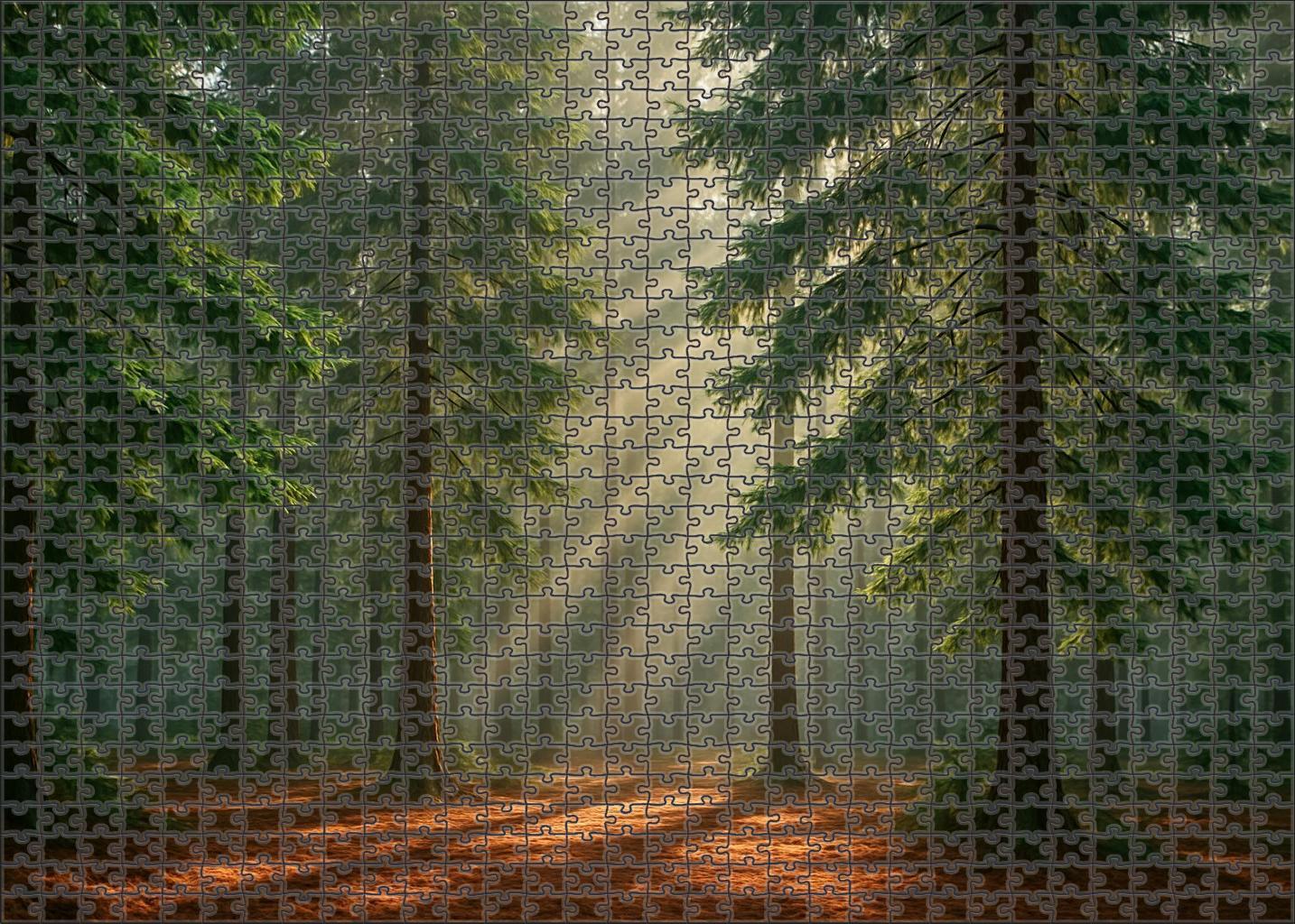 Whispering Pine Slopes 300 Piece Puzzle