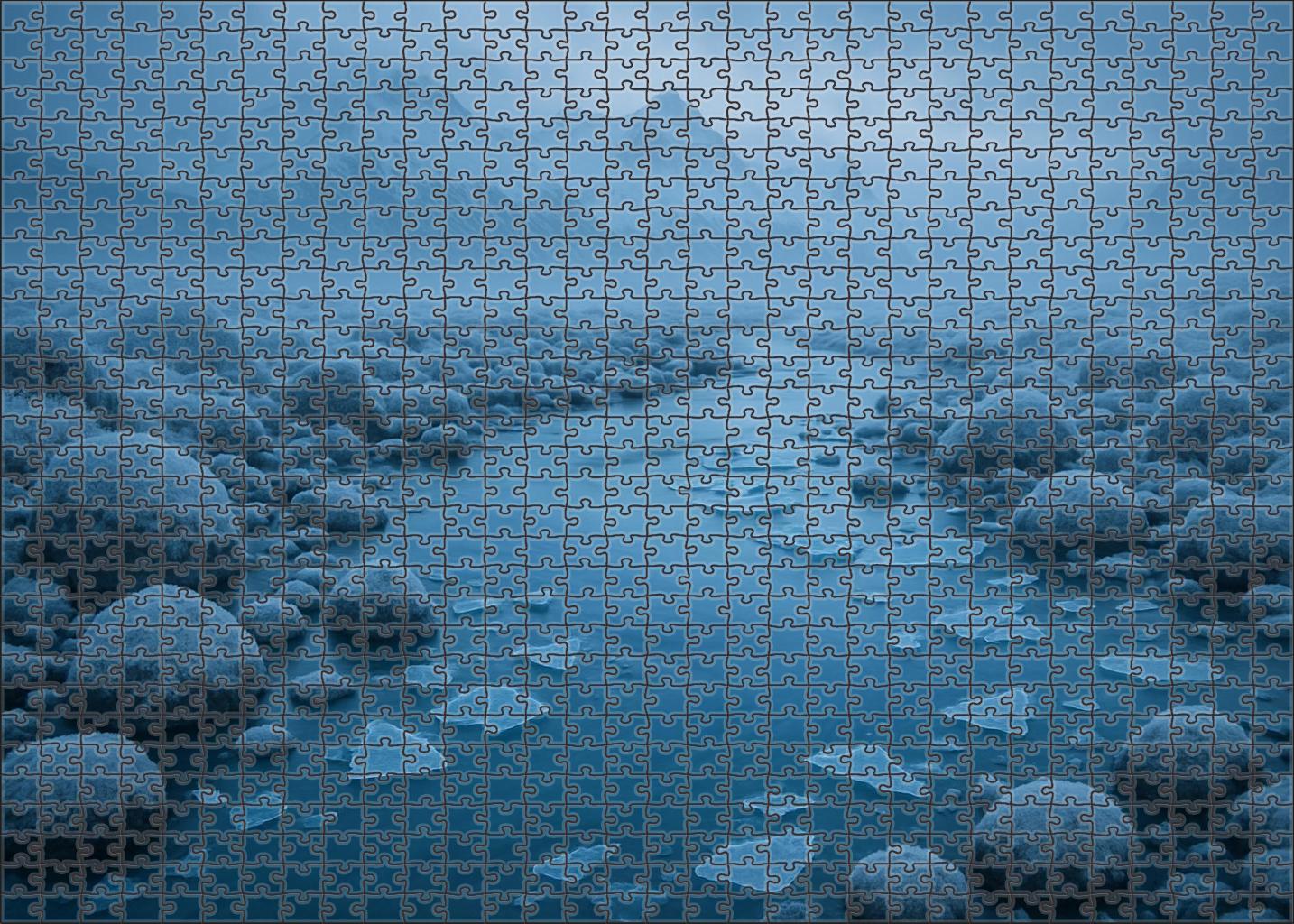 Glacial River Mirage Challenging Puzzles