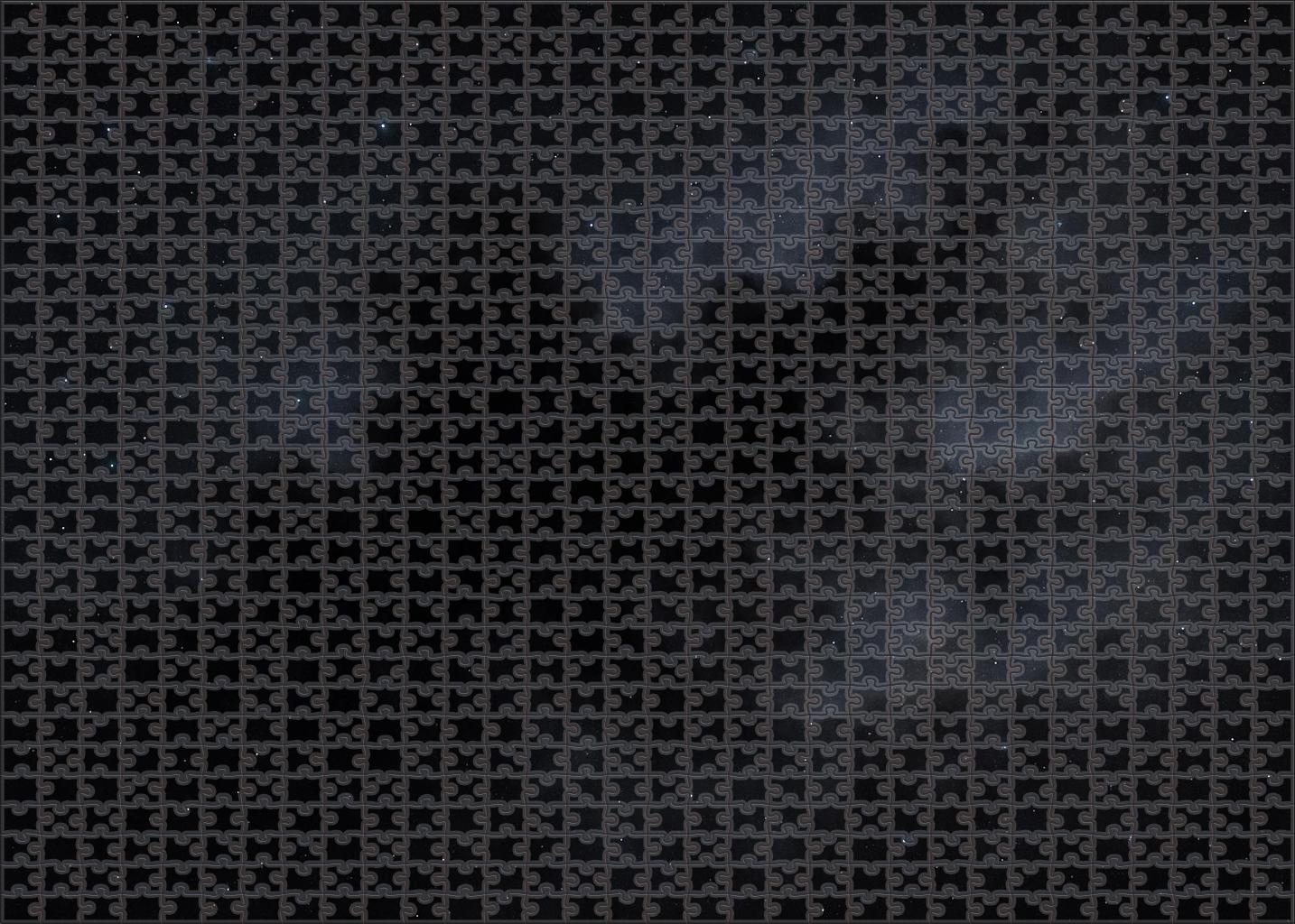 Silent Dark Nebula Veil Unique Puzzle Design