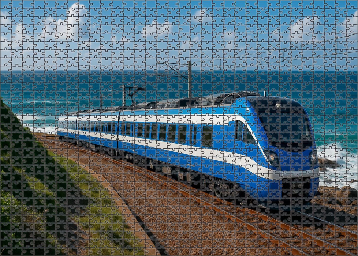 Azure Coastal Multiple Unit Puzzle For Adults