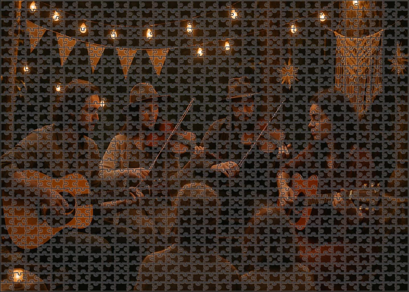 Indie Folk Revival Earthy Soundscapes And Handcrafted Aesthetics Premium Puzzle Pieces