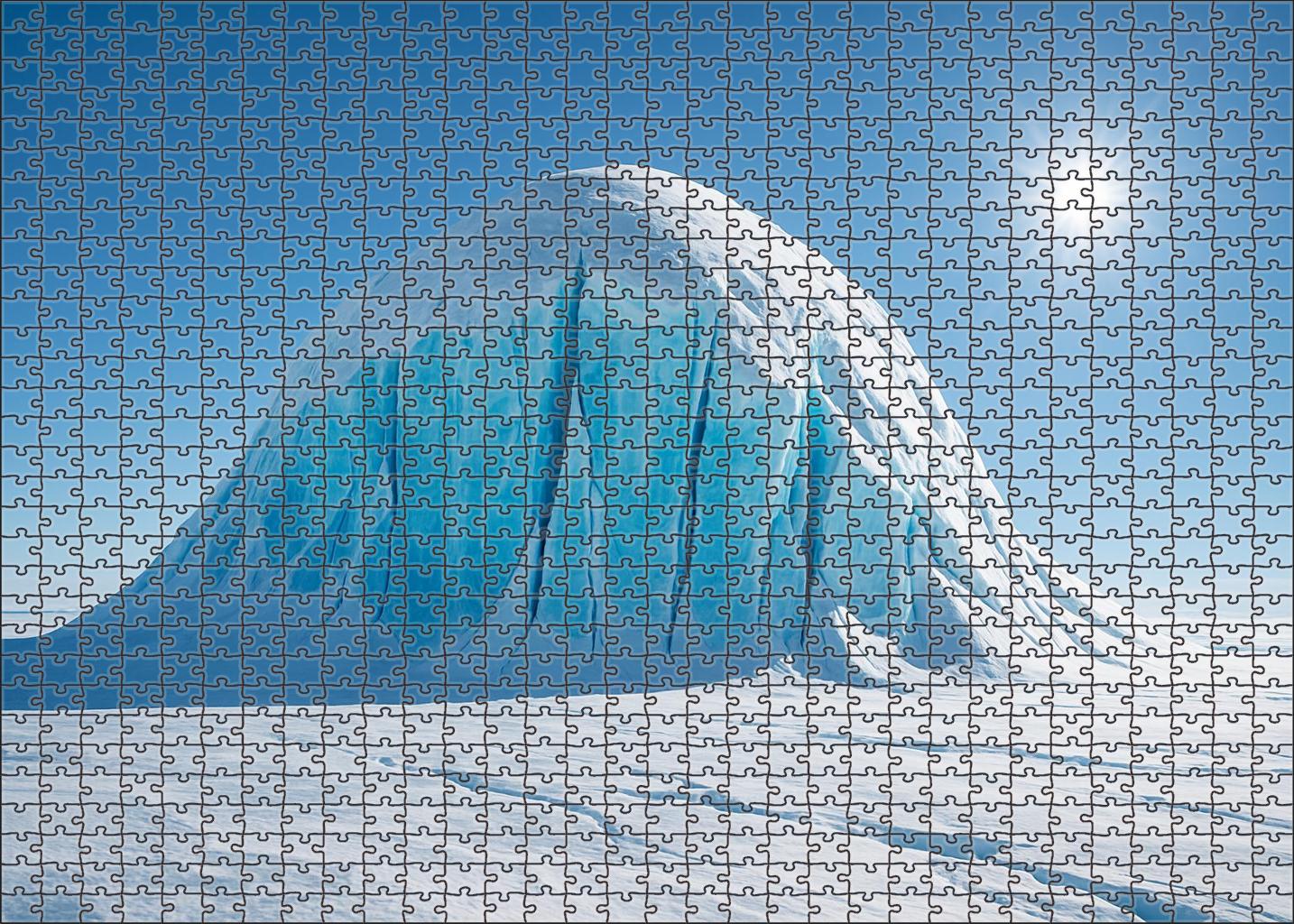 Crystal Ice Dome Challenging Puzzles