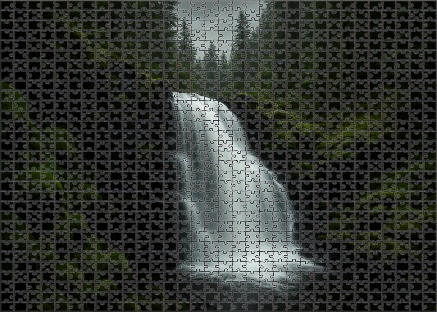 Silent Shadow Plume 300 Piece Puzzle