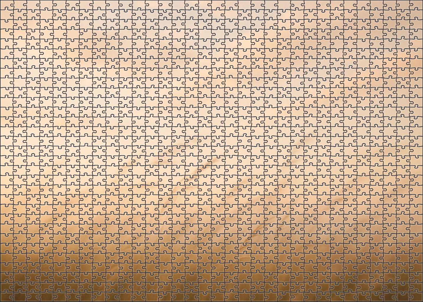 Peach Whisper Horizon Puzzle For Kids