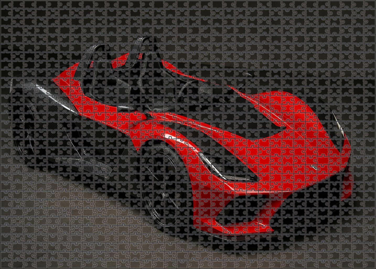 Falcon Aero Lightweight Carbon Fiber Roadster Puzzle For Kids