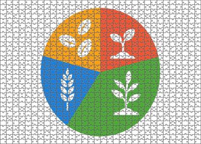 Agricultural Crop Rotation Cycle Diagram Puzzle For Adults