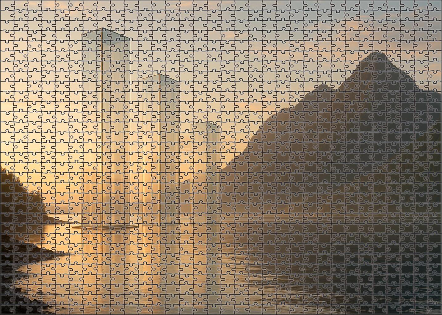 Vancouver Coal Harbour Skyline Mountains Meet Modernity In A Glassy High-rise Cluster Family Puzzles