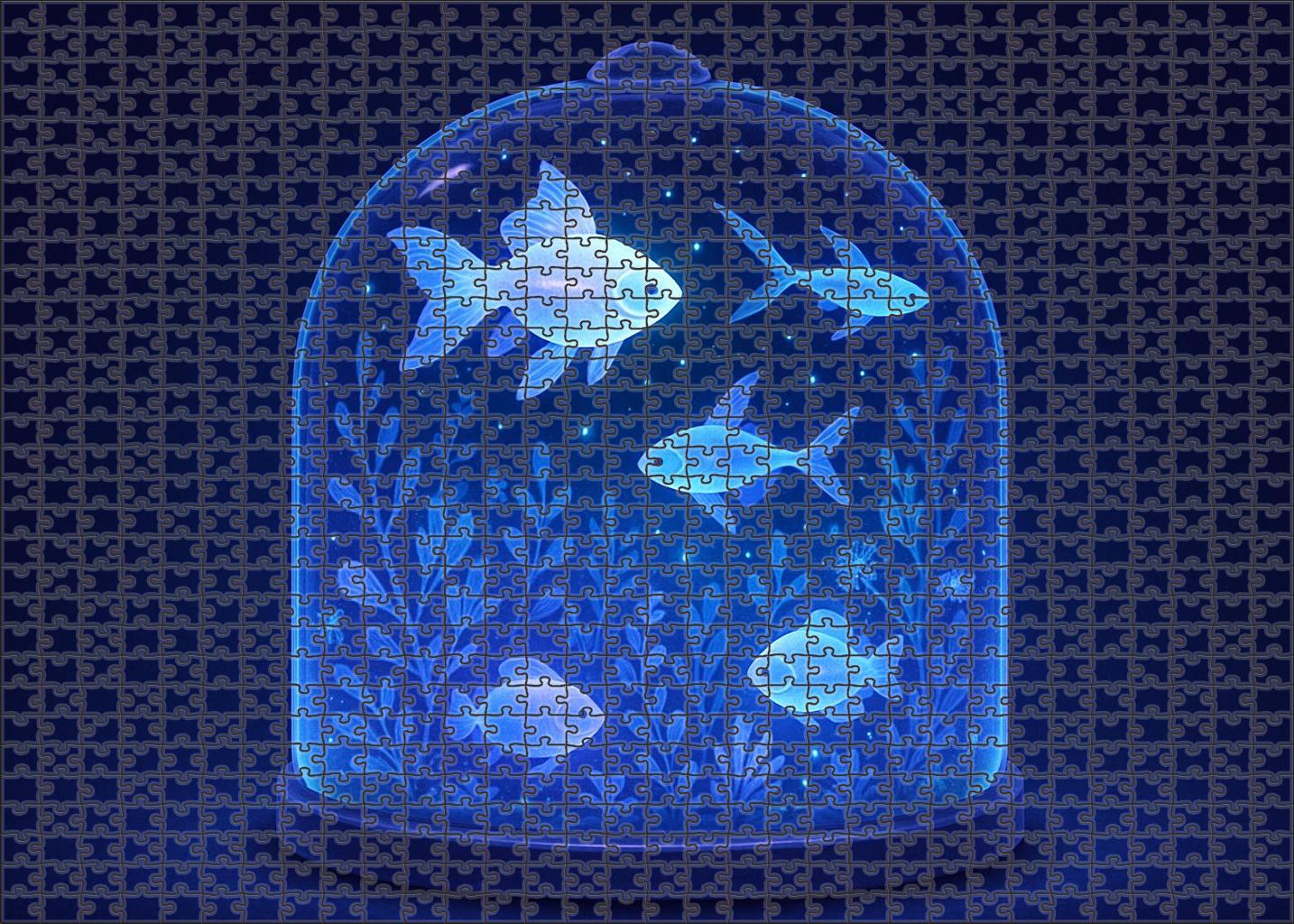 The Dreamers Aquarium Premium Puzzle Pieces