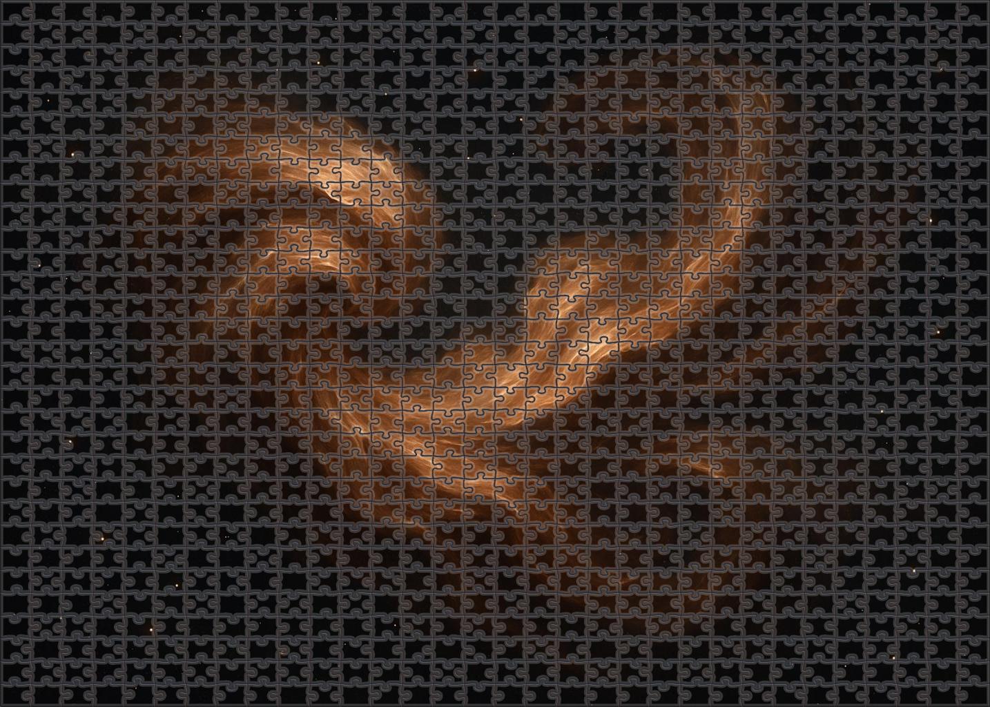 Bronze Cloud Spiral Puzzle For Adults