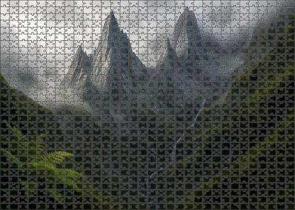 Sapphire Hollow Range 300 Piece Puzzle