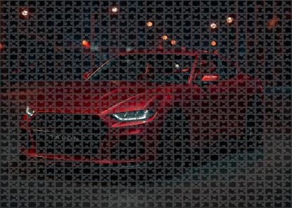 Crimson Talon Gt V8-powered Midnight Street Predator Puzzle For Kids