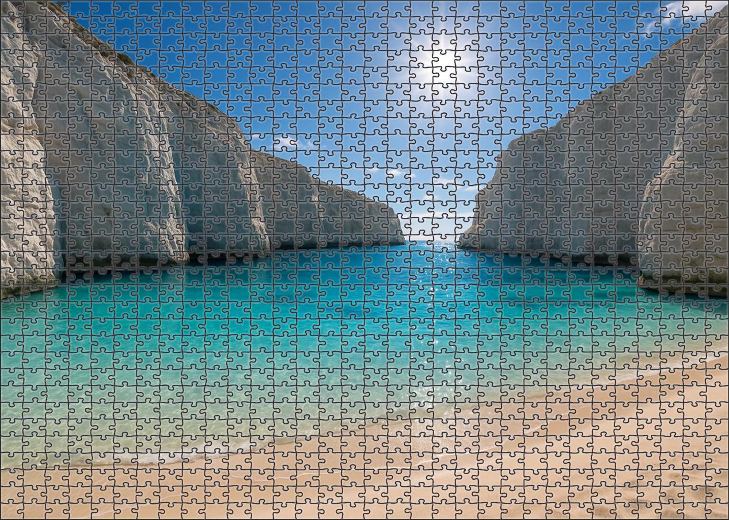 Crystal Lagoon Retreat Puzzle Challenge