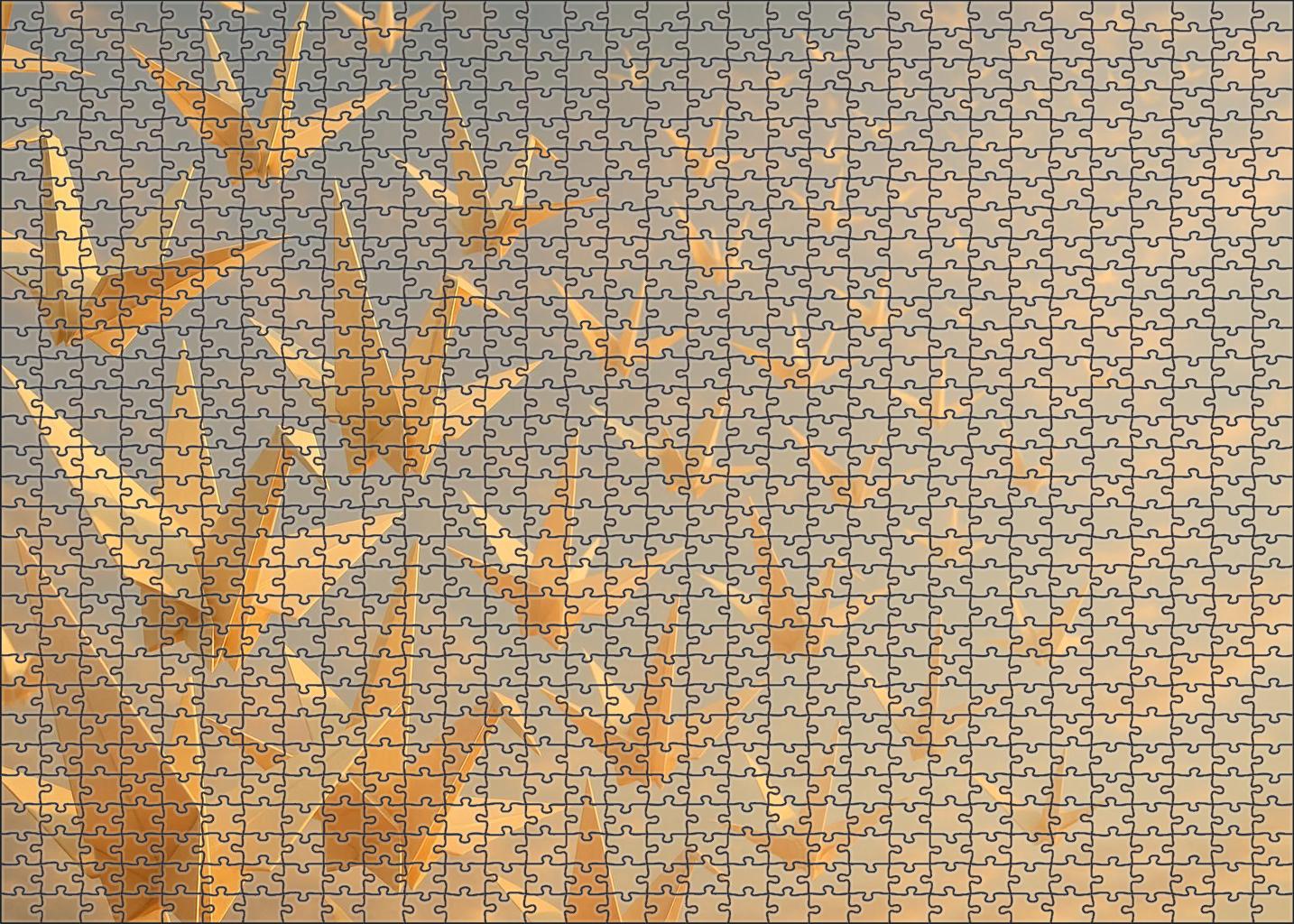 The Paper Crane Aviary 200 Piece Puzzle