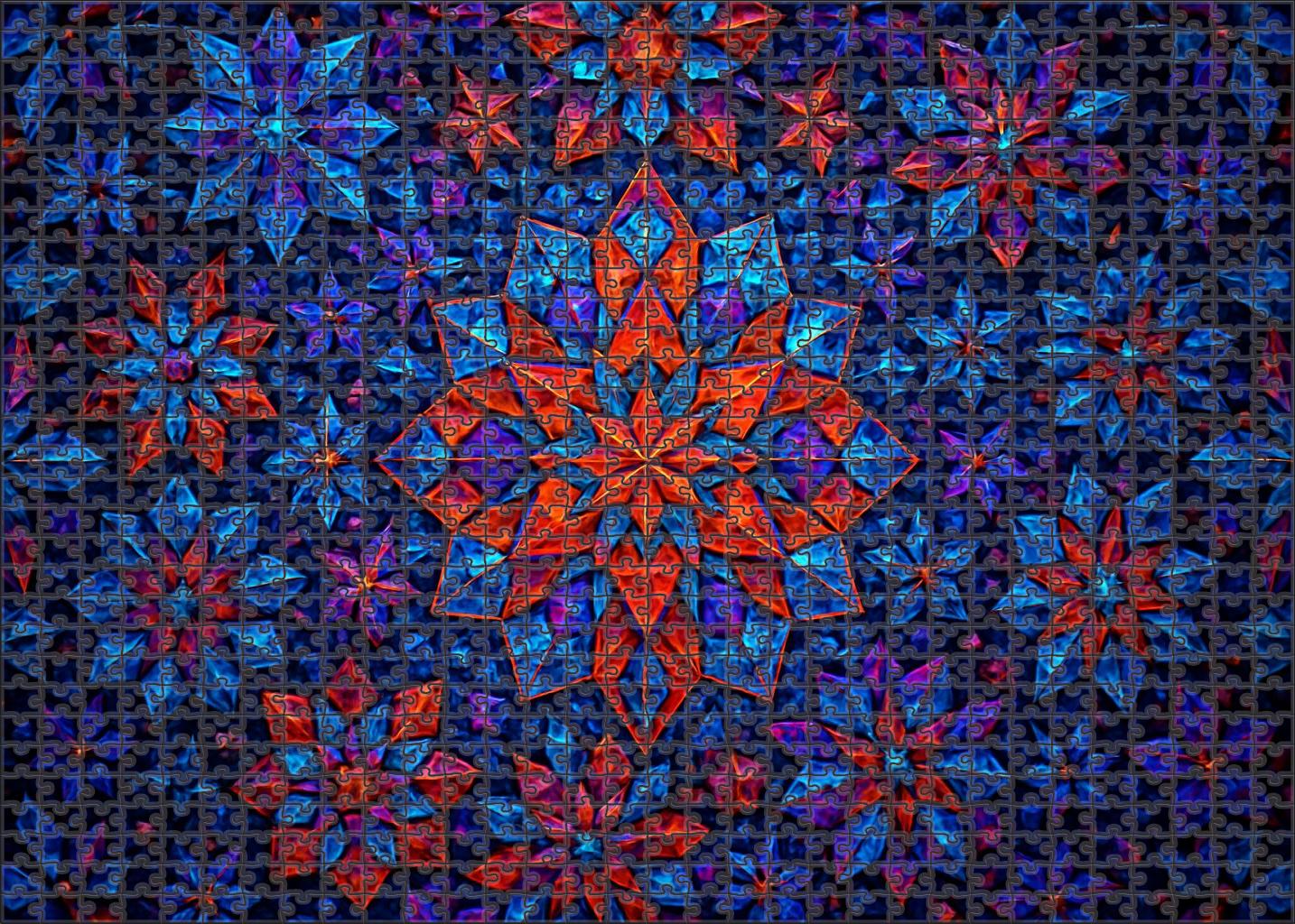 Kaleidoscope Of Infinite Possibility Large Format Puzzle
