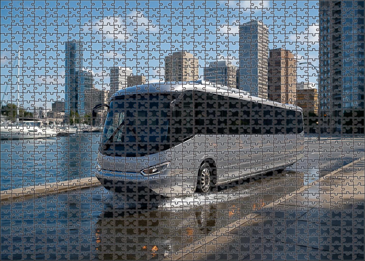 Hybrid Electric Amphibious Bus Puzzle Collection
