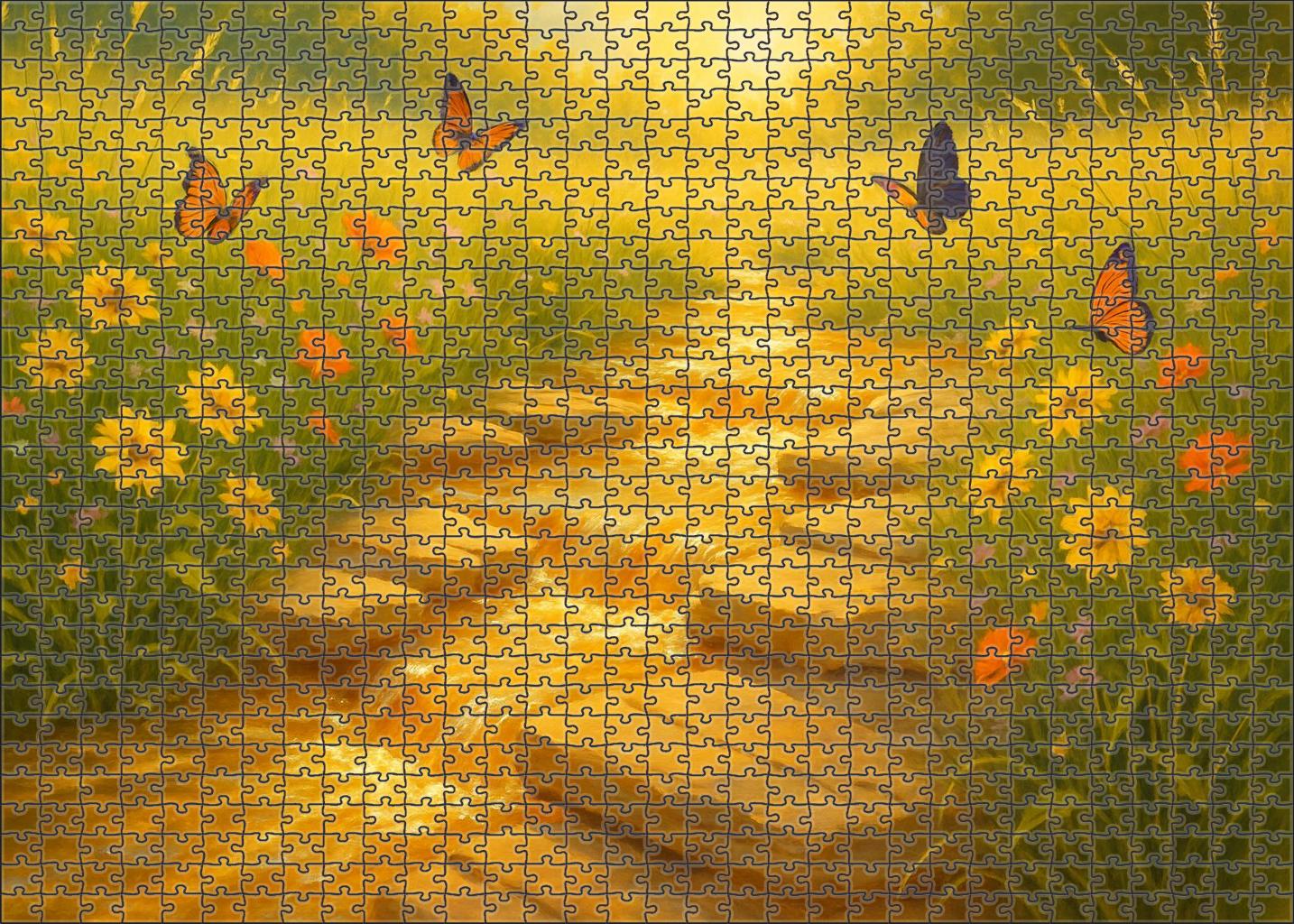 Golden Meadow Spill Challenging Puzzles
