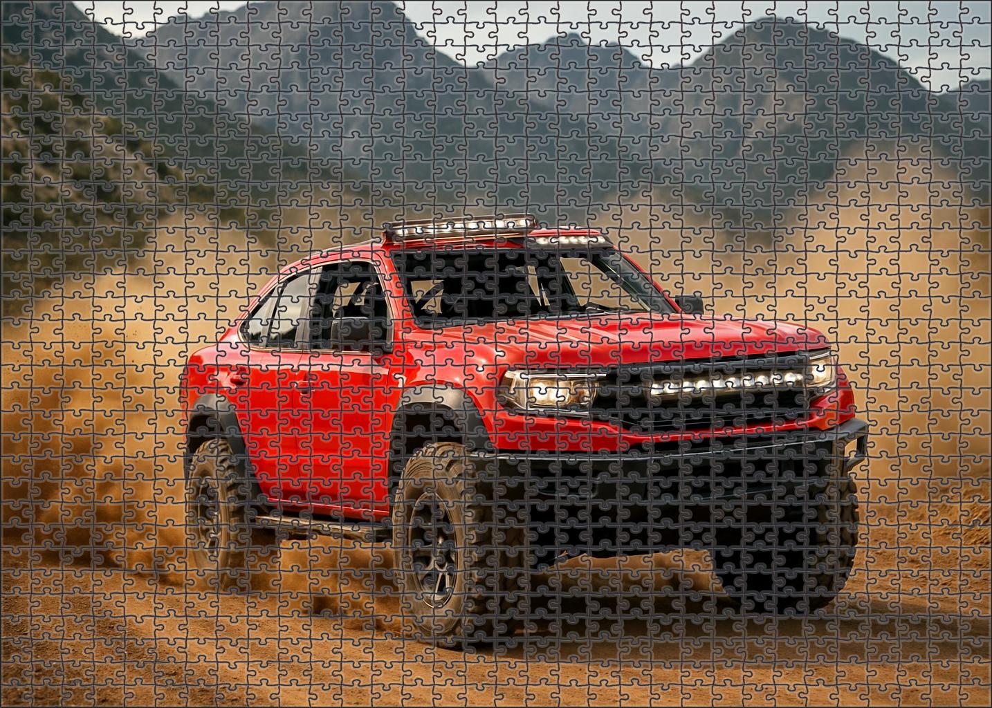 Crimson Talon Rs Rally-bred All-terrain Machine Mini Puzzle