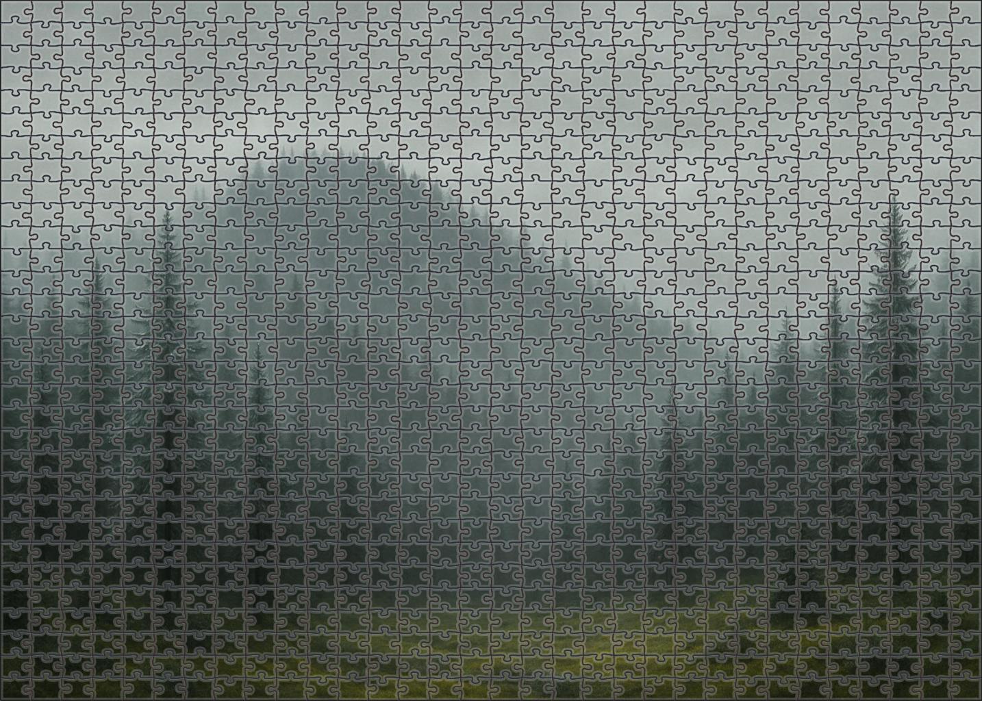 Silver Pine Ridge Puzzle For Adults