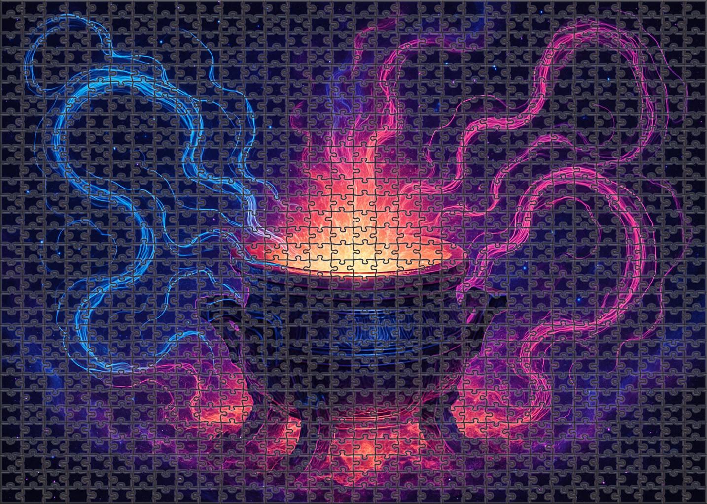 Celestial Forge At The Edge Of The Void Puzzle For Adults