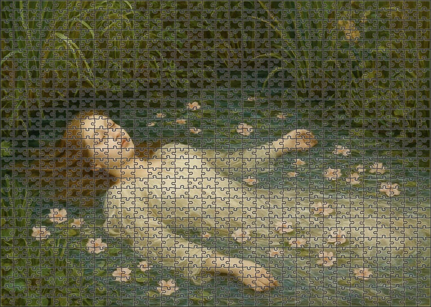 Ophelia Adrift Mini Puzzle