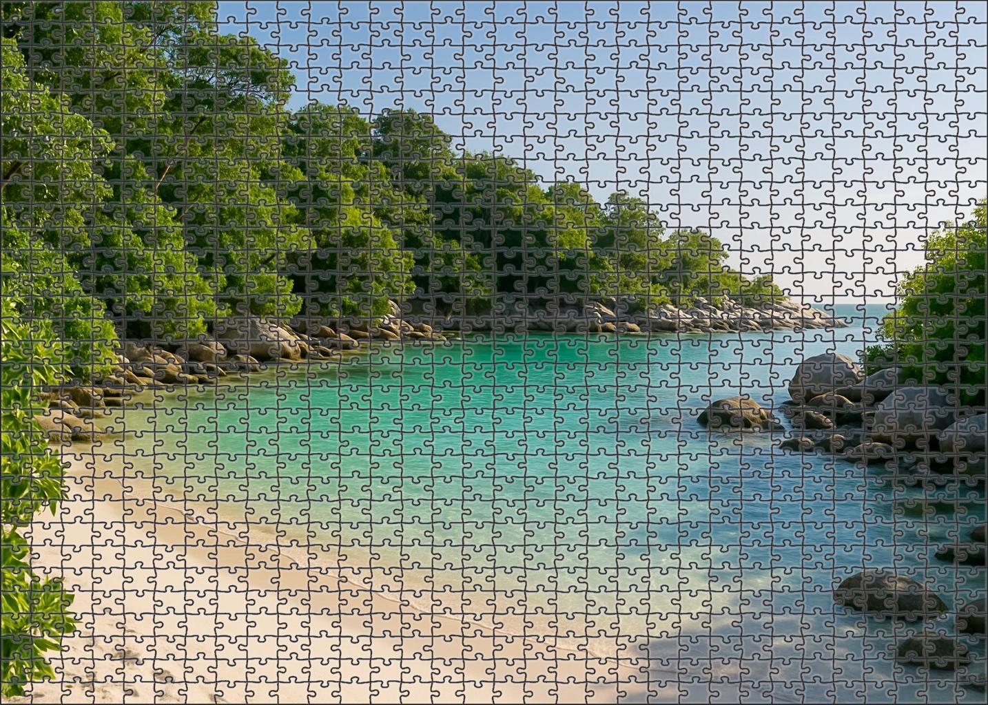 Crystal Lagoon Serenity Puzzle Fun