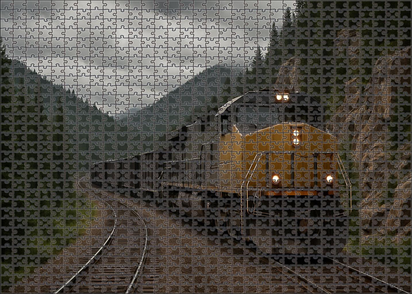 Ironwood Mountain Freight Hauler 20 Piece Puzzle