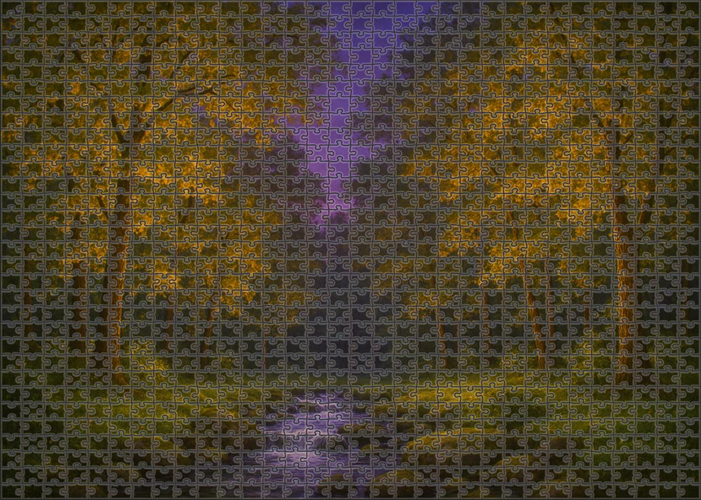 Twilight Forest Glade 200 Piece Puzzle