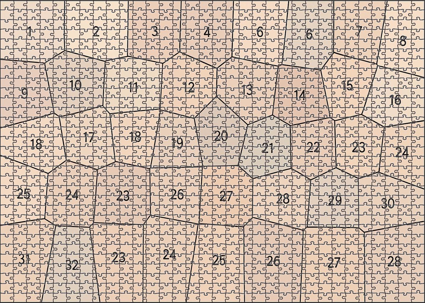 Cadastral Parcel Outline Chart Easy Puzzles