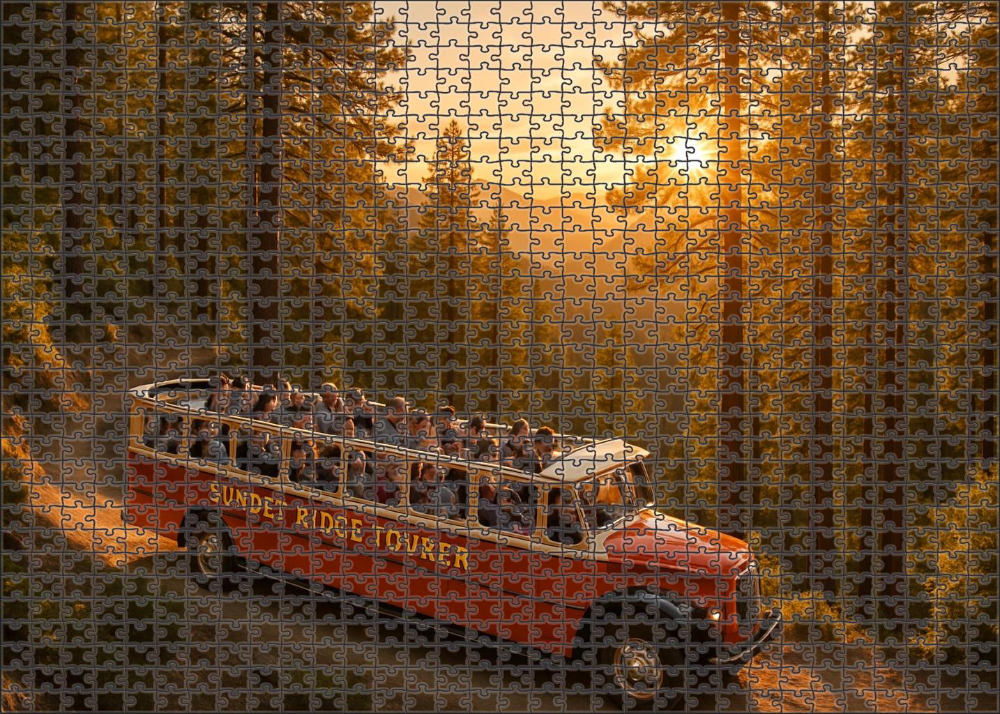 Sunset Ridge Open-air Tourer Puzzle For Adults