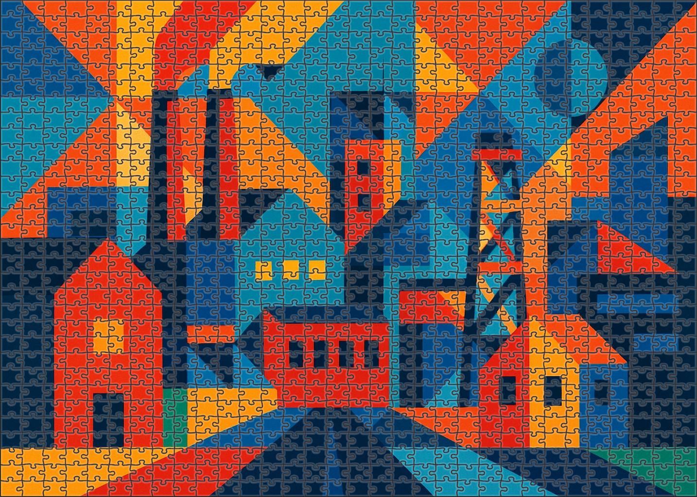 Rhapsody Of Modernity 200 Piece Puzzle