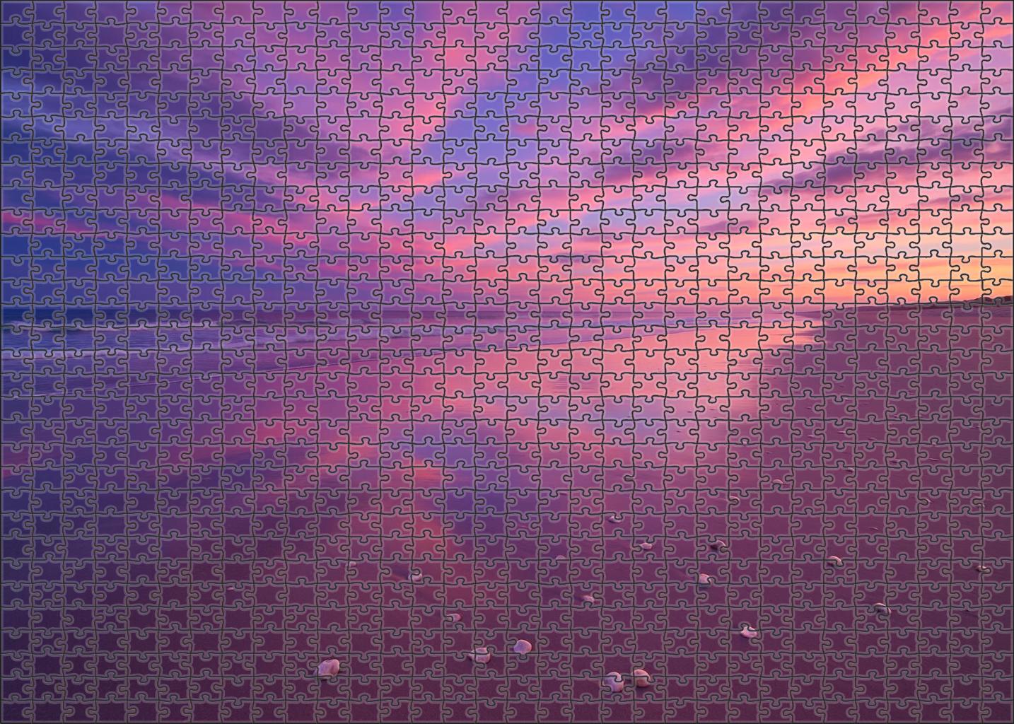Sandy Shoreline Twilight 200 Piece Puzzle