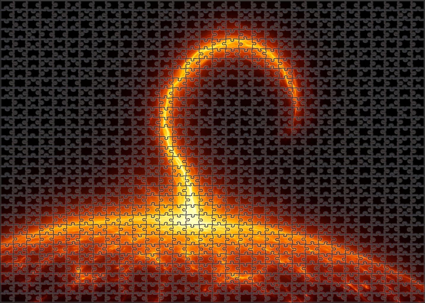 Electric Solar Ribbon Large Format Puzzle