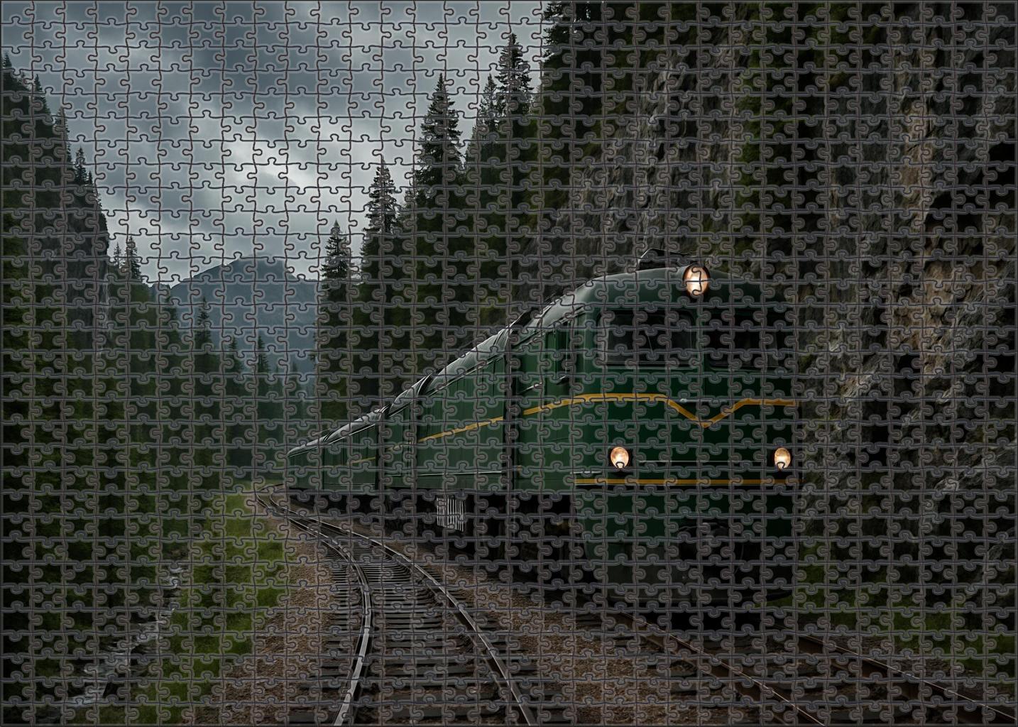 Mountain Express Diesel Puzzle Fun