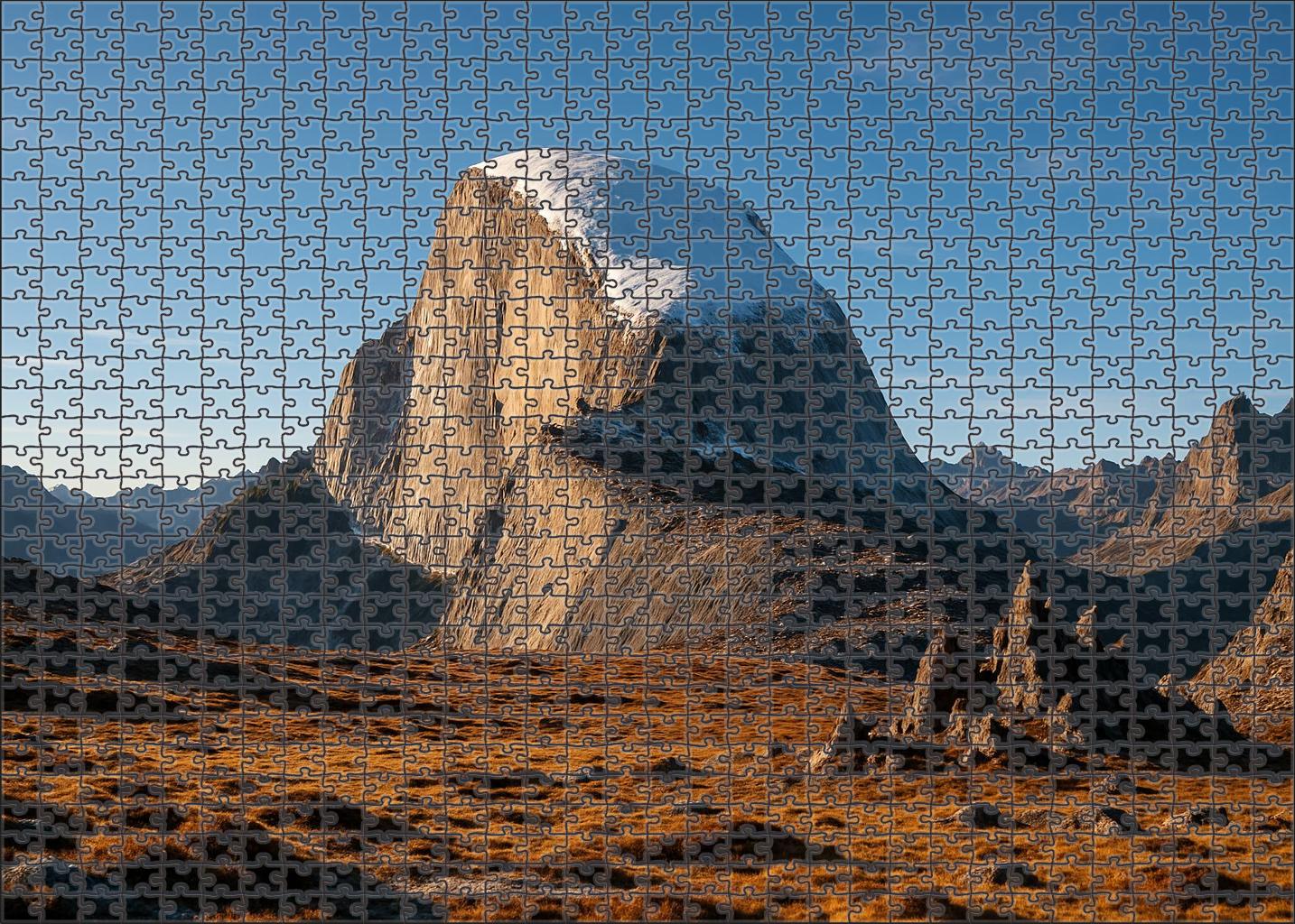 Glacial Sapphire Dome 20 Piece Puzzle