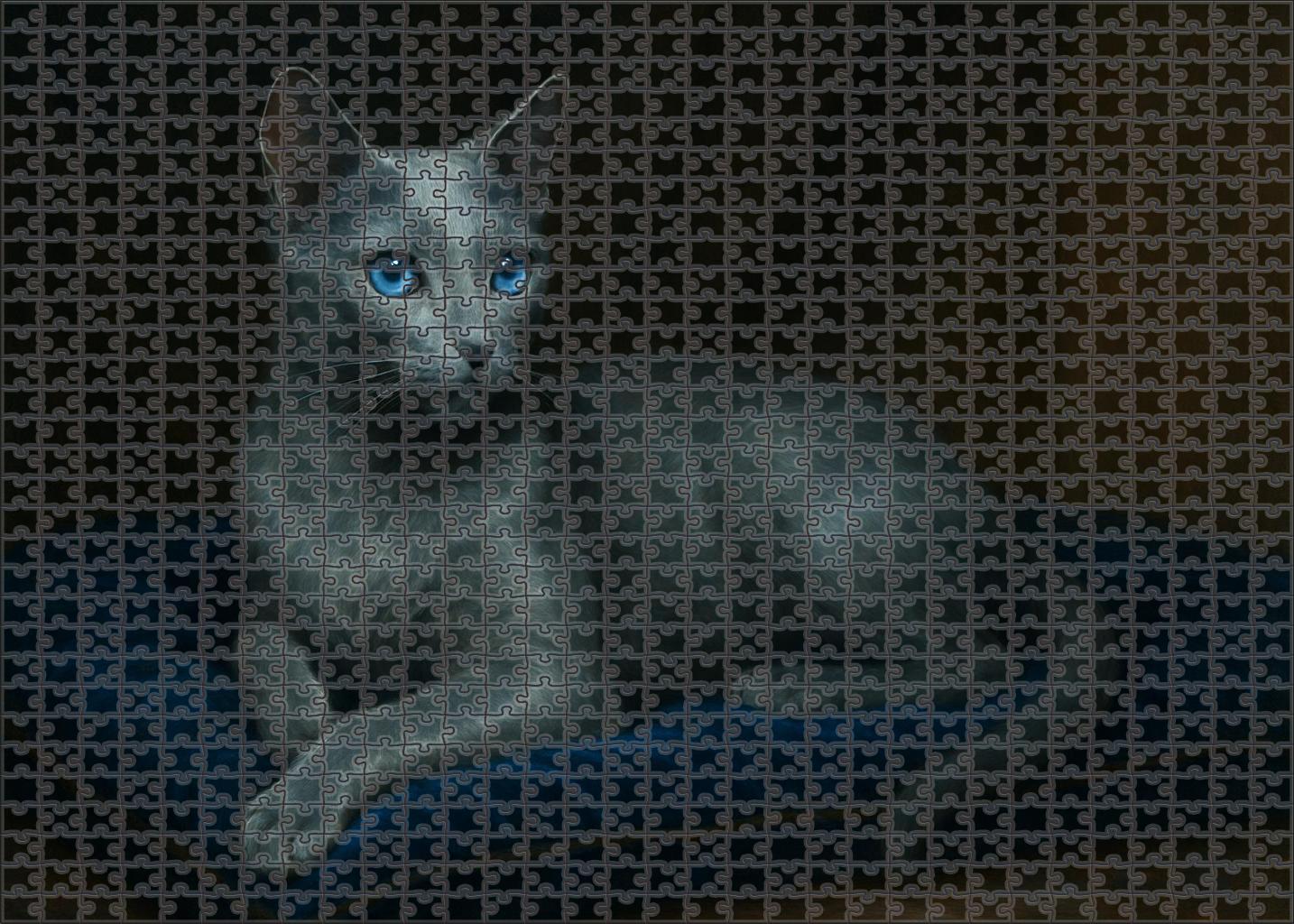 Sapphire Glint 200 Piece Puzzle