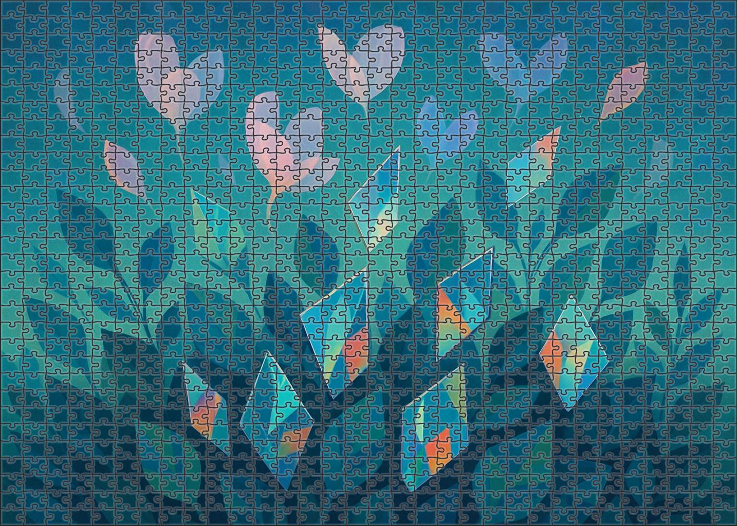 The Garden Of Unseen Seasons 1000 Piece Puzzle