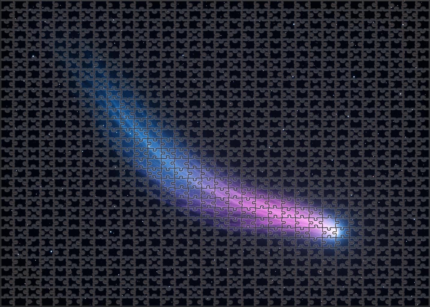Opalescent Comet Tail Easy Puzzles