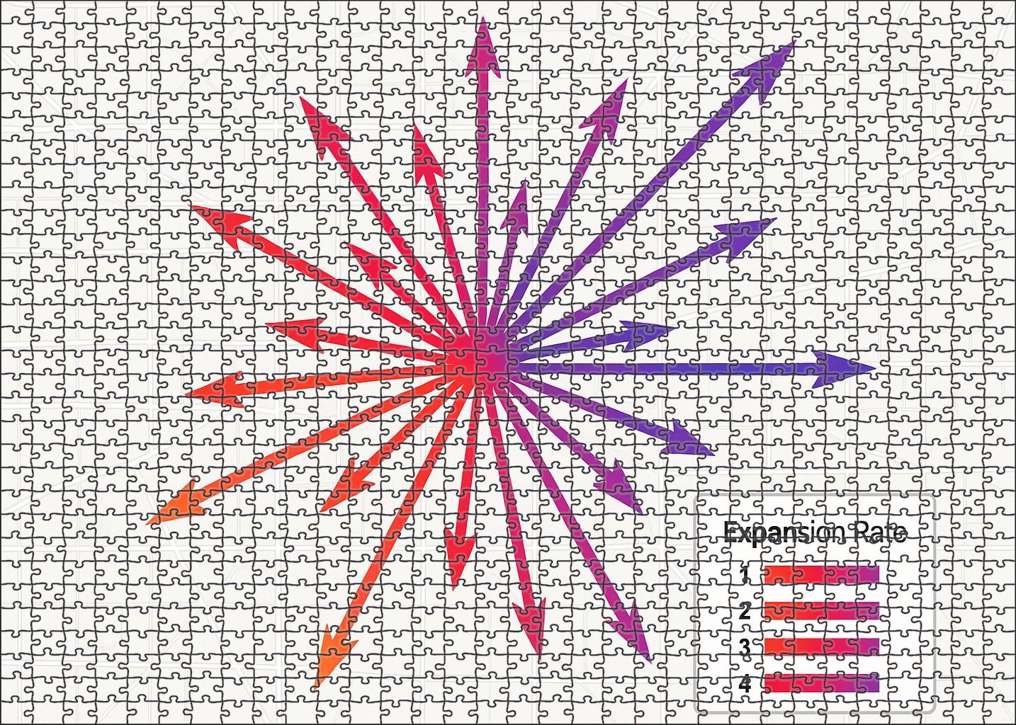 Urban Growth Vector Diagram 20 Piece Puzzle