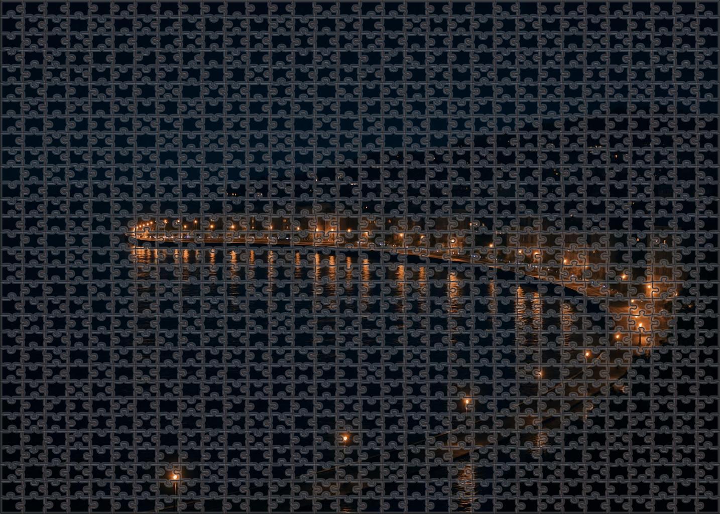 Mumbai Marine Drive Skyline Known As The 'queens Necklace' This Curving Coastal Skyline Glows With Lights And Art Deco Buildings Unique Puzzle Design