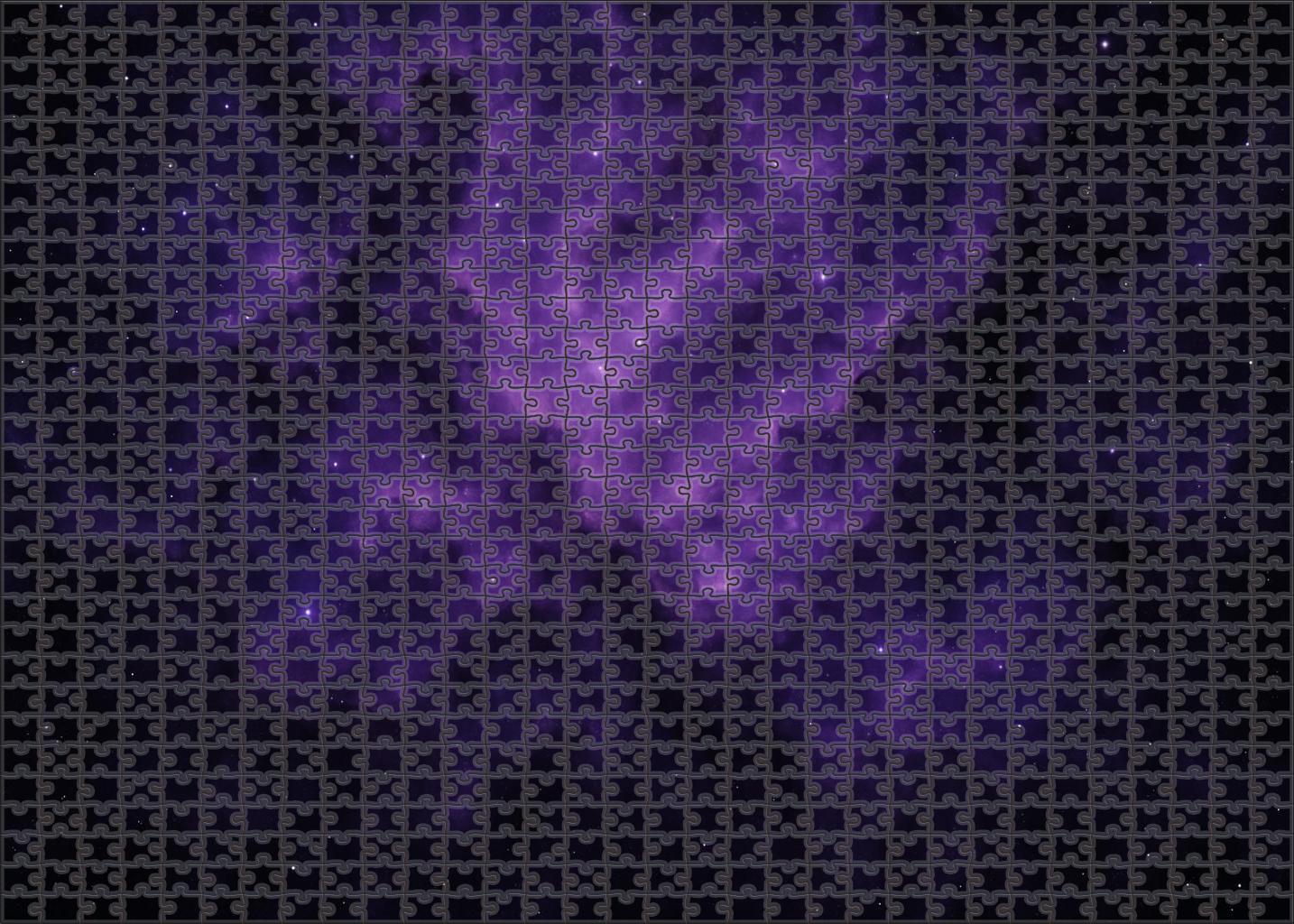 Deep Violet Star Nursery 200 Piece Puzzle