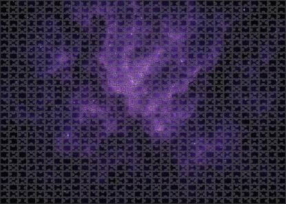 Deep Violet Star Nursery 200 Piece Puzzle