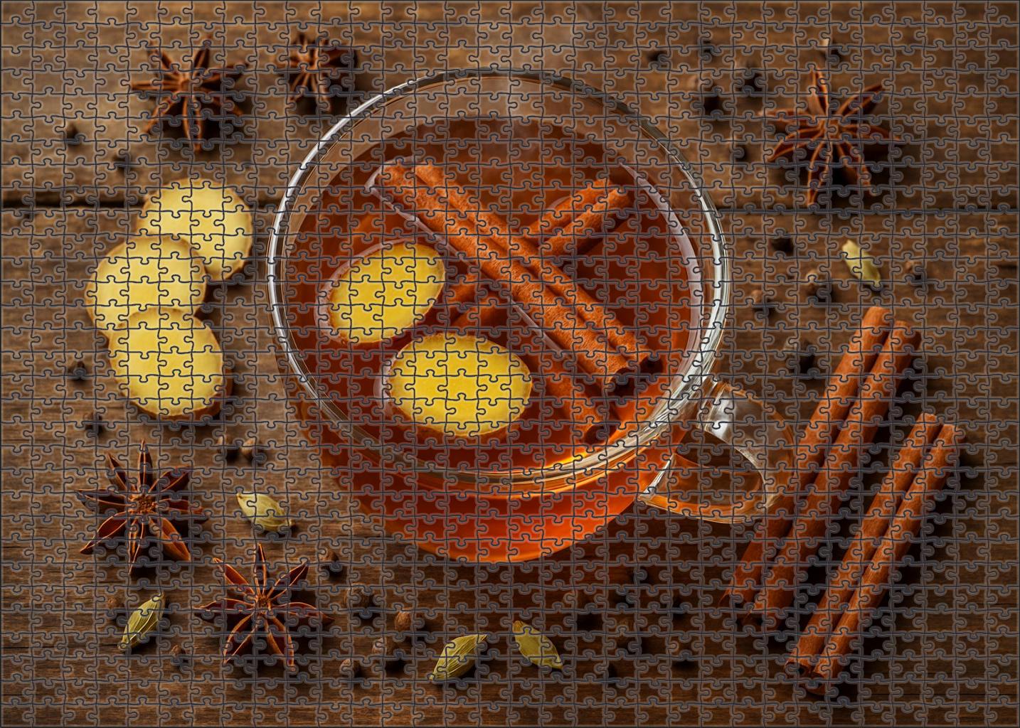 Spicy Dawn Premium Puzzle Pieces