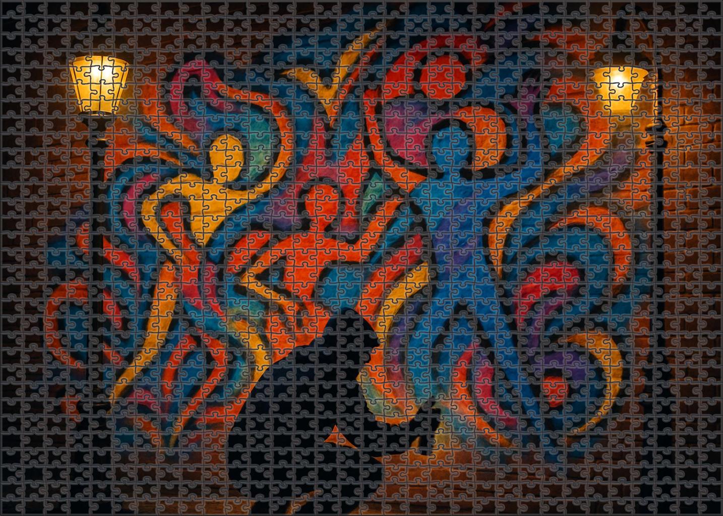 Urban Street Art Rebellion Vivid Graffiti And Underground Beats Puzzle Fun