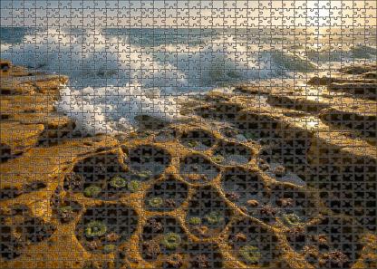 Golden Wave Shelf Puzzle For Adults