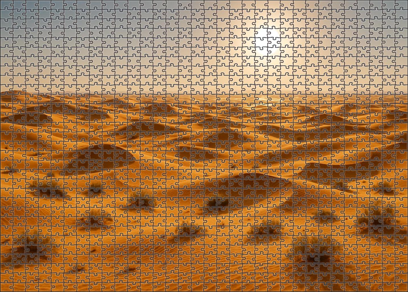 Golden Mirage Basin Unique Puzzle Design