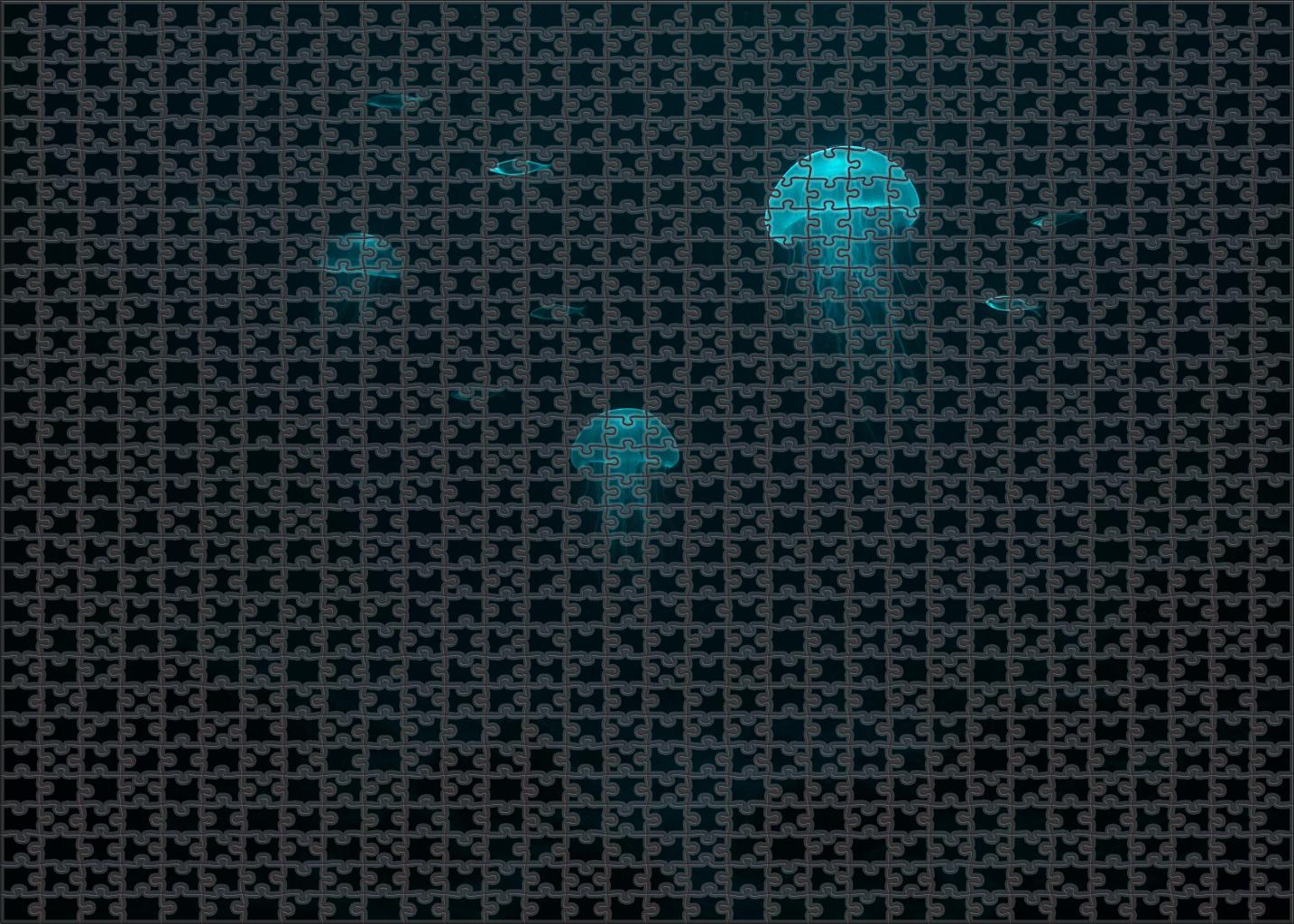 Midnight Abyss Glow 100 Piece Puzzle