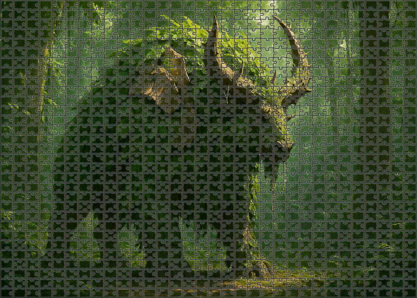 Verdant Thornhide 20 Piece Puzzle